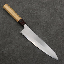 Oul White Steel No.1 Gyuto  210mm Keyaki (Japanese Elm) Handle - Japanny - Best Japanese Knife