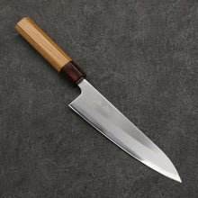  Oul White Steel No.1 Gyuto  180mm Keyaki (Japanese Elm) Handle - Japanny - Best Japanese Knife