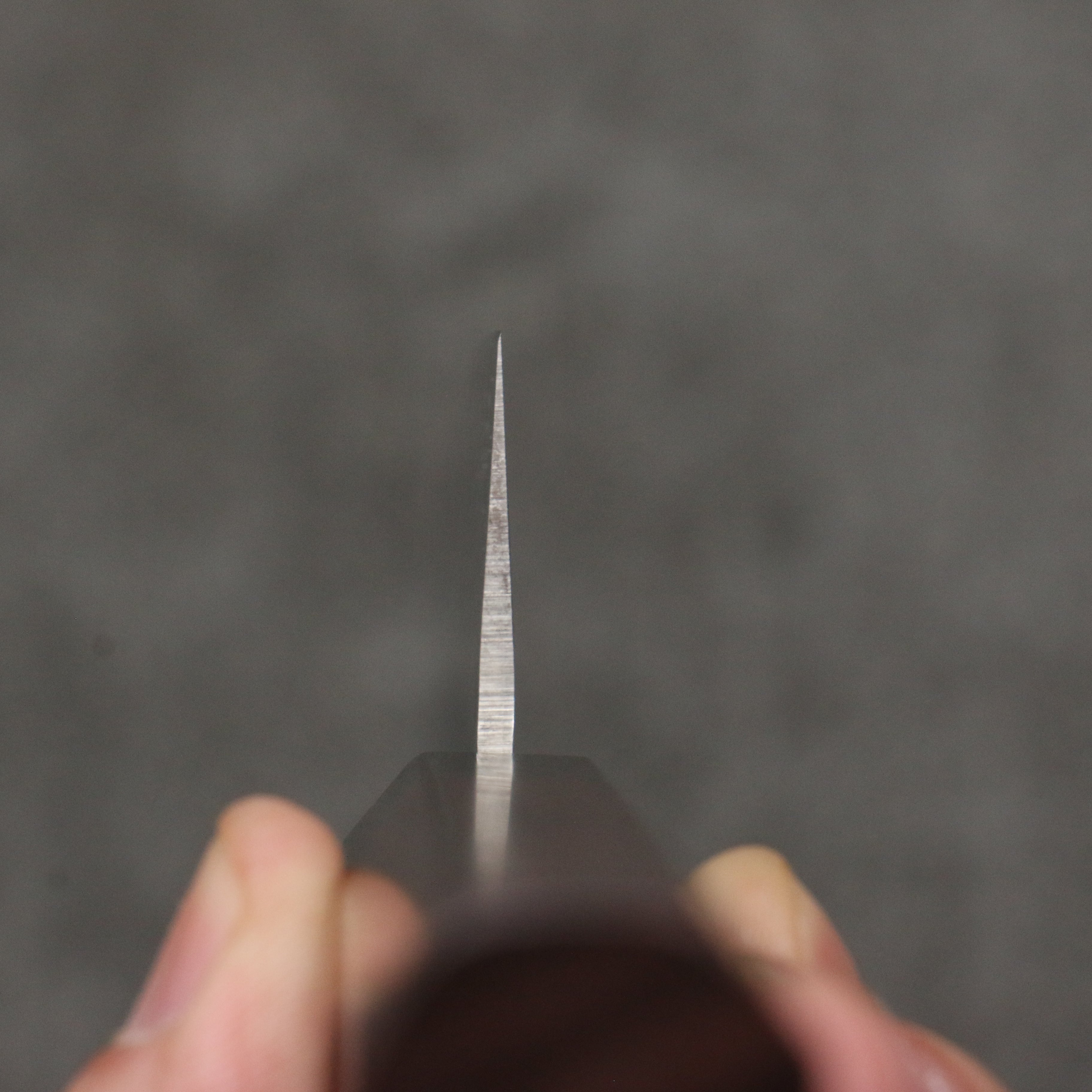 Oul AUS10 Hammered Damascus Santoku  180mm Rosewood Handle - Japanny - Best Japanese Knife