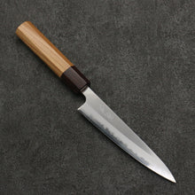  Oul White Steel No.1 Petty-Utility  135mm Keyaki (Japanese Elm) Handle - Japanny - Best Japanese Knife