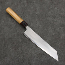  Oul White Steel No.1 Kiritsuke Gyuto  210mm Keyaki (Japanese Elm) Handle - Japanny - Best Japanese Knife