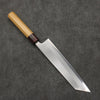Oul White Steel No.1 Kiritsuke Gyuto  210mm Keyaki (Japanese Elm) Handle - Japanny - Best Japanese Knife