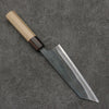 Seisuke Blue Super Black Finished Small Bunka  150mm Magnolia (Ferrule: Ebony) Handle - Japanny - Best Japanese Knife