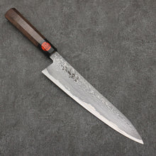  Shigeki Tanaka Harukaze SG2 Damascus Gyuto  240mm Walnut Handle - Japanny - Best Japanese Knife