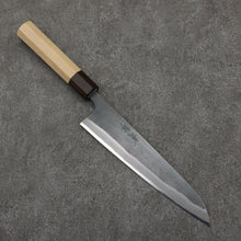  Seisuke Blue Super Black Finished Gyuto  210mm Magnolia (Ferrule: Ebony) Handle - Japanny - Best Japanese Knife