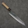 Seisuke Blue Super Black Finished Kiritsuke Gyuto  240mm Magnolia (Ferrule: Ebony) Handle - Japanny - Best Japanese Knife