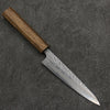 Oul White Steel No.1 Hammered Petty-Utility  135mm Oak Handle - Japanny - Best Japanese Knife