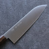 Kanetsune Ichizu VG10 Santoku 180mm Brown Pakka wood Handle - Japanny - Best Japanese Knife