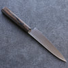 Kanetsune Ichizu VG10 Petty-Utility 135mm Brown Pakka wood Handle - Japanny - Best Japanese Knife