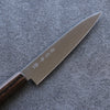 Kanetsune Ichizu VG10 Petty-Utility 135mm Brown Pakka wood Handle - Japanny - Best Japanese Knife