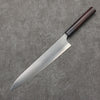 Shungo Ogata SG2 Migaki Finished Sujihiki  240mm Rosewood (Ferrule: Black Pakka Wood) Handle - Japanny - Best Japanese Knife