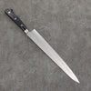 Seisuke AUS8 Hammered Sujihiki  240mm Black Pakka wood Handle - Japanny - Best Japanese Knife