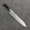 Seisuke AUS8 Hammered Gyuto  210mm Black Pakka wood Handle - Japanny - Best Japanese Knife