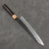 Seisuke Blue Super Black Nashiji Gyuto  240mm Rosewood (Ferrule: White Pakka Wood) Handle - Japanny - Best Japanese Knife