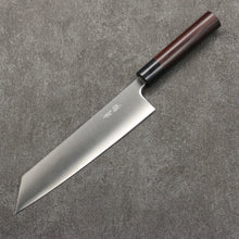  Seisuke SRS13 Migaki Finished Kiritsuke Gyuto  210mm Rosewood (Ferrule: Black Pakka Wood) Handle - Japanny - Best Japanese Knife