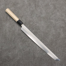  Kikuzuki Silver Steel No.3 Bokashi Sakimaru Takohiki  300mm Magnolia Handle - Japanny - Best Japanese Knife