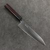 Seisuke Blue Super Gyuto  180mm Rosewood (Ferrule: Black Pakka Wood) Handle - Japanny - Best Japanese Knife