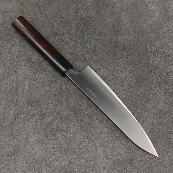 Seisuke Blue Super Gyuto  180mm Rosewood (Ferrule: Black Pakka Wood) Handle - Japanny - Best Japanese Knife