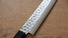 Seisuke AUS10 45 Layer Damascus Sujihiki  240mm Shitan Handle - Japanny - Best Japanese Knife