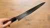 Seisuke AUS10 45 Layer Damascus Sujihiki  240mm Shitan Handle - Japanny - Best Japanese Knife