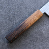 Seisuke VG10 Damascus Santoku 180mm Burnt Oak Handle - Japanny - Best Japanese Knife