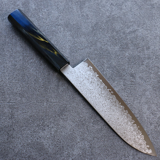 Seisuke VG10 Damascus Santoku 180mm Lacquered Handle - Japanny - Best Japanese Knife