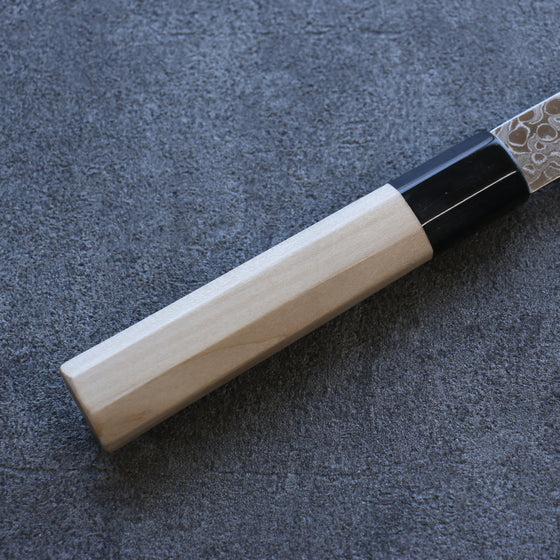 Misuzu AUS10 Damascus Migaki Finished Gyuto 240mm Magnolia Handle - Japanny - Best Japanese Knife