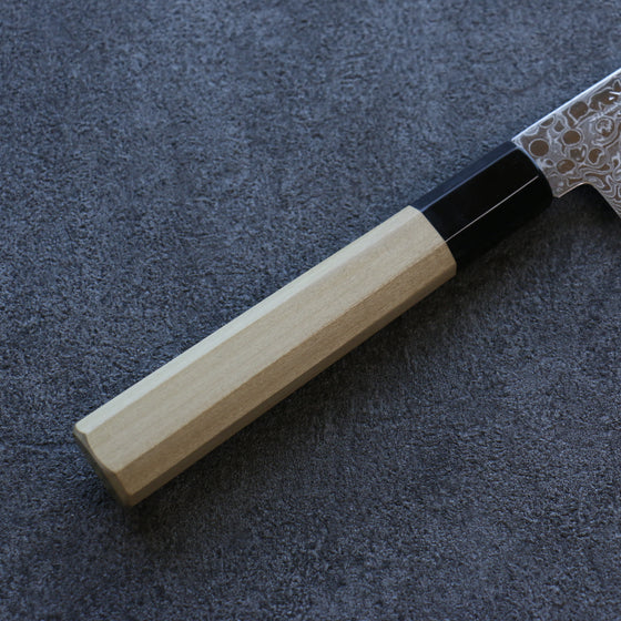 Misuzu AUS10 Damascus Migaki Finished Sujihiki 240mm Magnolia Handle - Japanny - Best Japanese Knife