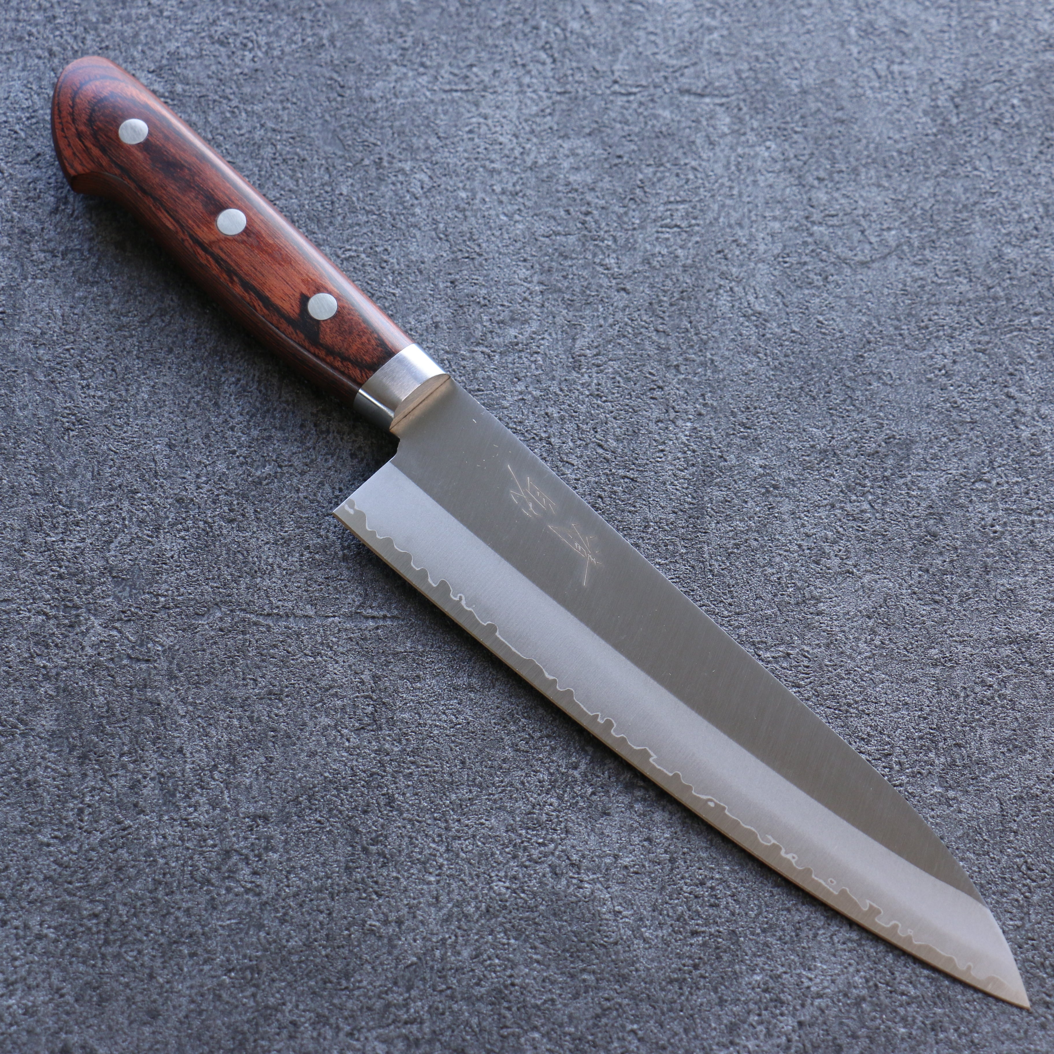 Seisuke VG1 Kasumitogi Gyuto 180mm Mahogany Handle - Japanny - Best Japanese Knife