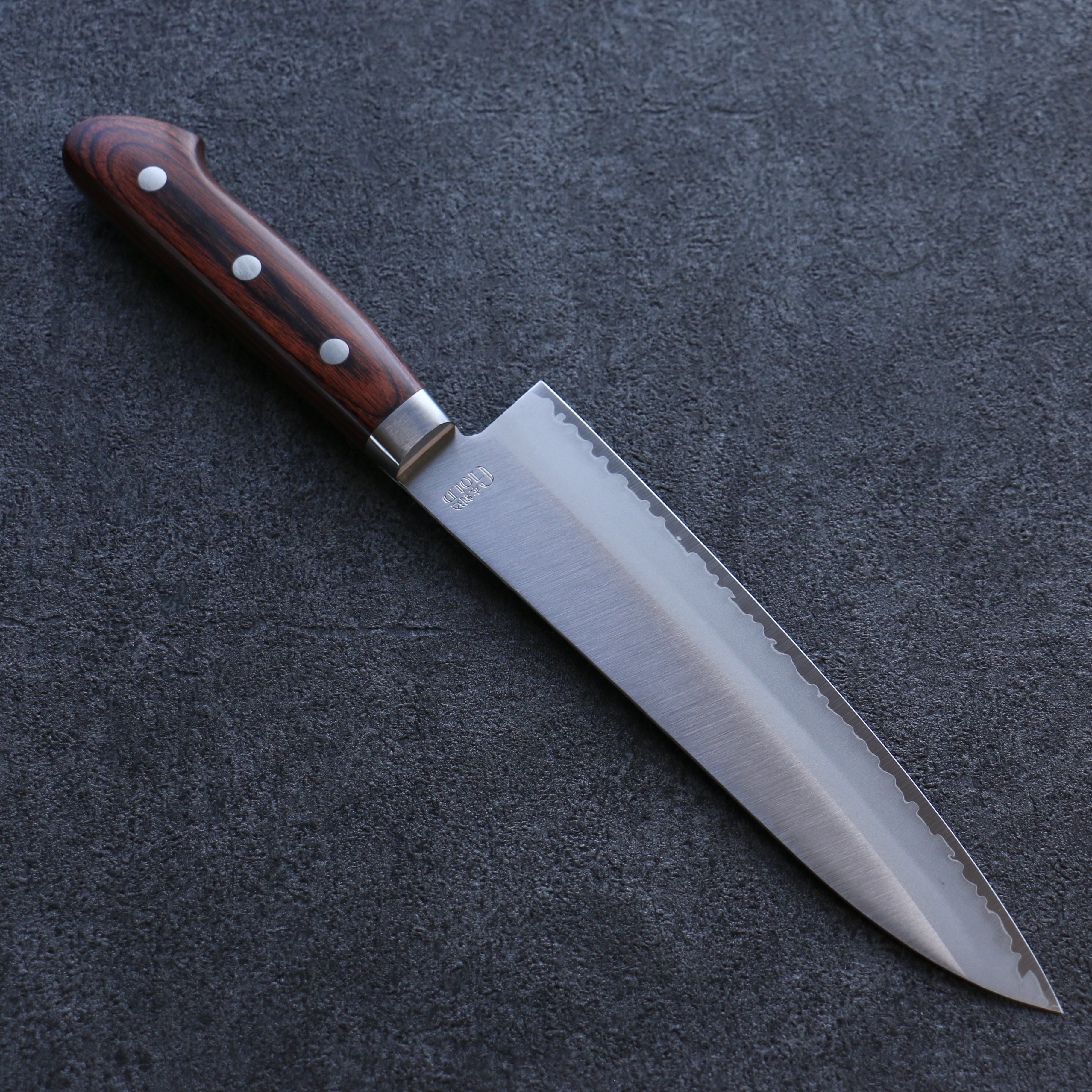 Seisuke VG1 Kasumitogi Gyuto 180mm Mahogany Handle - Japanny - Best Japanese Knife