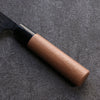 Nao Yamamoto Blue Steel Kurouchi Hammered(Maru) Gyuto 180mm Walnut Handle - Japanny - Best Japanese Knife