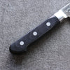 Seisuke Nami AUS10 Mirrored Finish Damascus Santoku  180mm Black Pakka wood Handle - Japanny - Best Japanese Knife