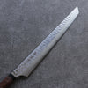 Sakai Takayuki Genbu AUS10 45 Layer Damascus Sakimaru Sujihiki 300mm Wenge Handle - Japanny - Best Japanese Knife