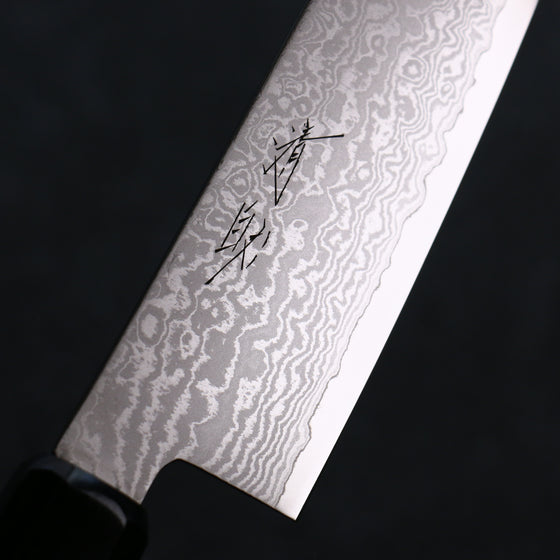 Seisuke VG10 Damascus Gyuto 180mm Gray Pakka wood Handle - Japanny - Best Japanese Knife