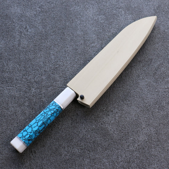 Magnolia Sheath for 150mm Small Santoku with Plywood pin Kaneko - Japanny - Best Japanese Knife