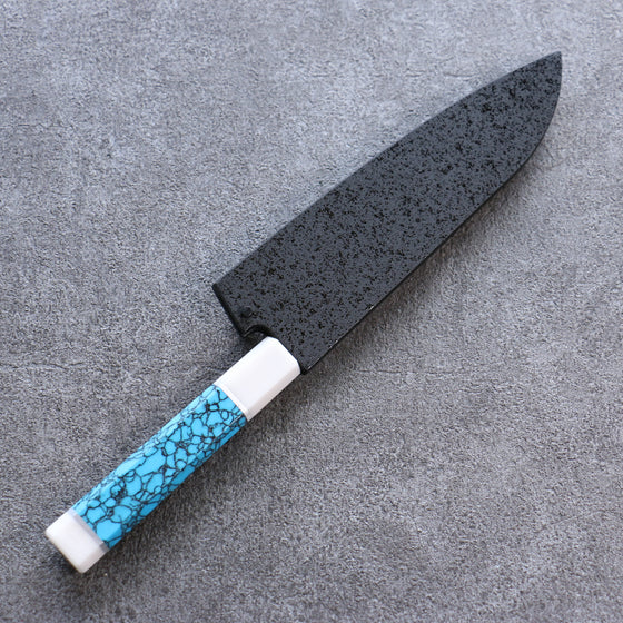 Kuroshime Magnolia Sheath for 150mm Small Santoku with Plywood pin Kaneko - Japanny - Best Japanese Knife