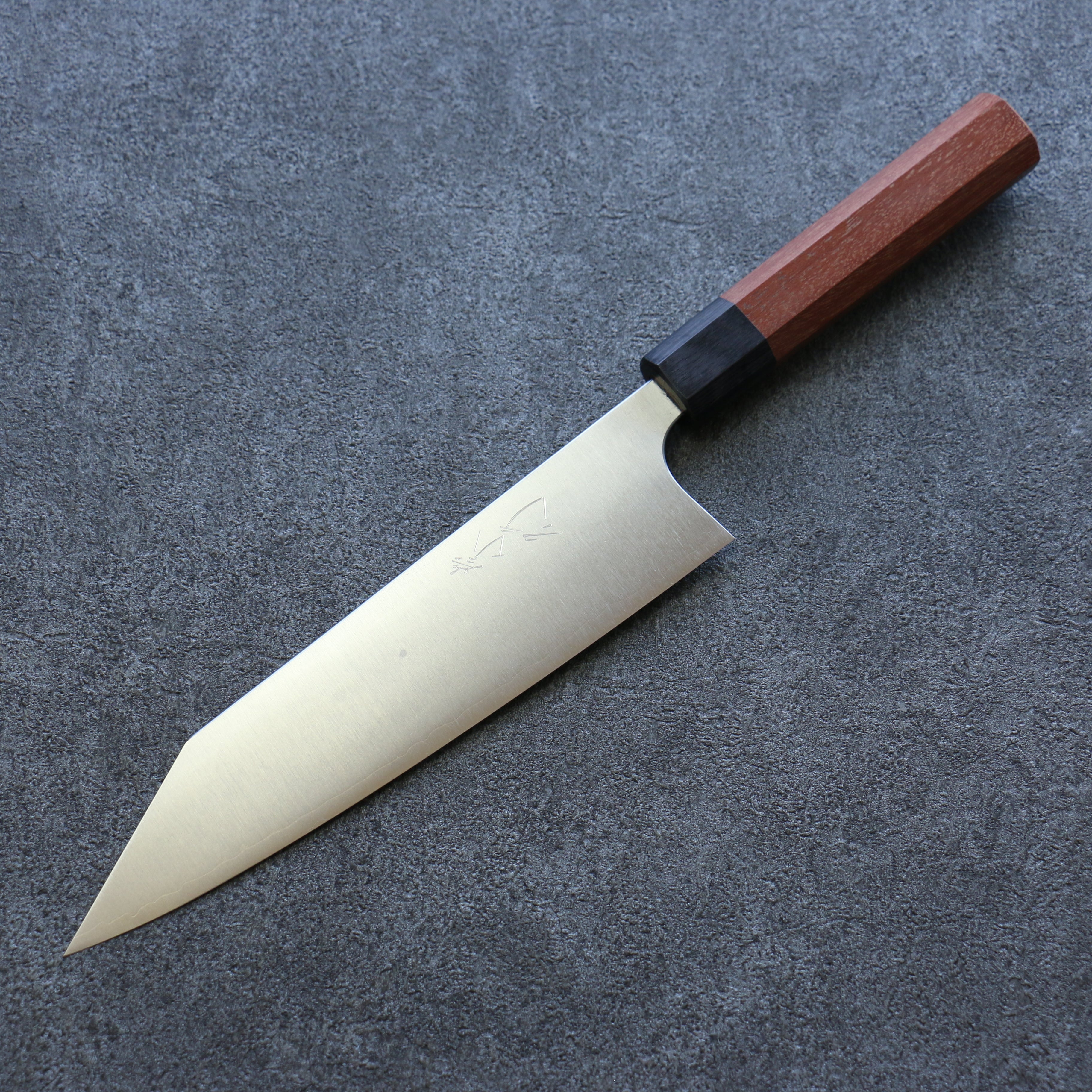 Shibata Takayuki Koutetsu Battleship SG2 Gyuto  190mm Jarrah Handle - Japanny - Best Japanese Knife