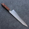 Seisuke SG2 Hammered Kiritsuke Gyuto 210mm Mahogany Handle - Japanny - Best Japanese Knife