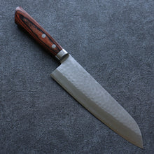  Seisuke VG1 Hammered Gyuto 180mm Mahogany Handle - Japanny - Best Japanese Knife