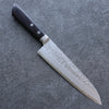 Seisuke VG10 Damascus Gyuto 180mm Black Pakka wood Handle - Japanny - Best Japanese Knife