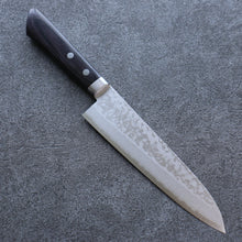  Seisuke VG10 Damascus Gyuto 180mm Black Pakka wood Handle - Japanny - Best Japanese Knife