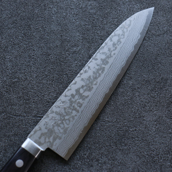 Seisuke VG10 Damascus Gyuto 180mm Black Pakka wood Handle - Japanny - Best Japanese Knife