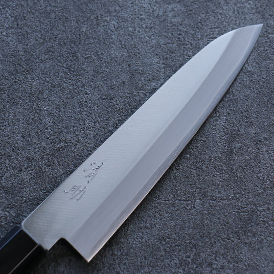 Seisuke Blue Super Kasumitogi Gyuto 180mm Shitan Handle - Japanny - Best Japanese Knife