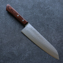  Seisuke VG1 Hammered Gyuto 180mm Mahogany Handle - Japanny - Best Japanese Knife