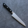 Seisuke VG10 Damascus Petty-Utility 120mm Black Pakka wood Handle - Japanny - Best Japanese Knife