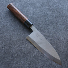  Seisuke Blue Steel Kasumitogi Deba 165mm Rosewood Handle - Japanny - Best Japanese Knife