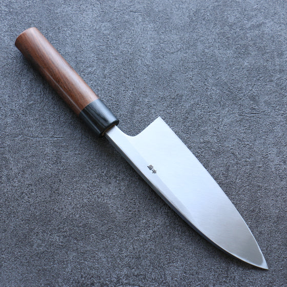 Seisuke Blue Steel Kasumitogi Deba 165mm Rosewood Handle - Japanny - Best Japanese Knife