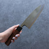 Seisuke Blue Steel Kasumitogi Deba 165mm Rosewood Handle - Japanny - Best Japanese Knife