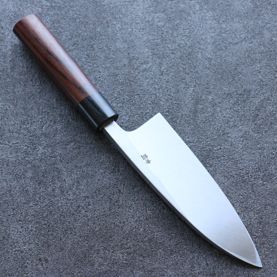 Seisuke Blue Steel Kasumitogi Deba 150mm Rosewood Handle - Japanny - Best Japanese Knife