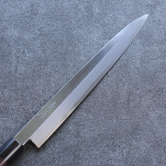 Seisuke Blue Steel Kasumitogi Yanagiba 270mm Rosewood Handle - Japanny - Best Japanese Knife